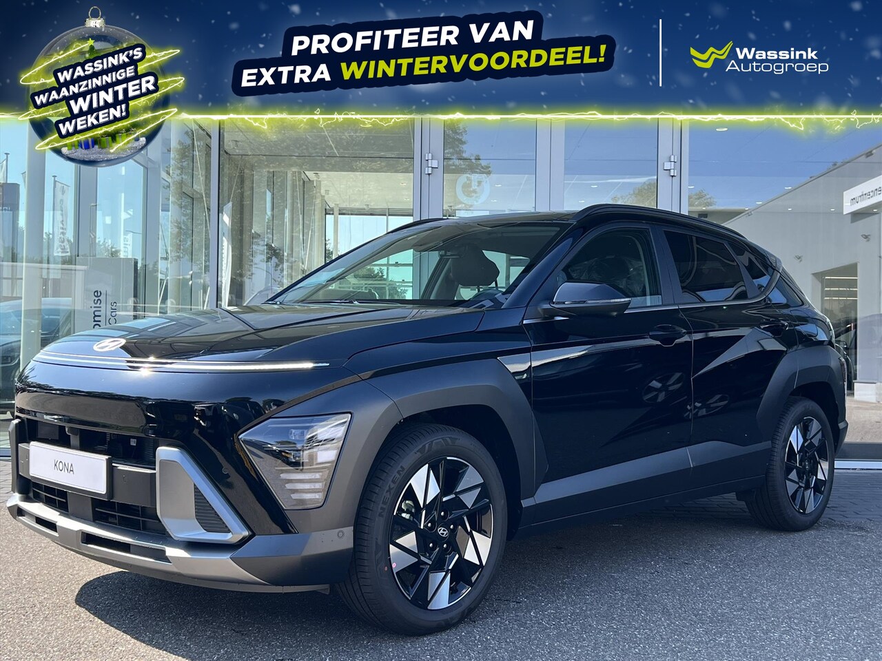 Hyundai Kona - New 1.6 GDI HEV 141pk DCT Premium - AutoWereld.nl