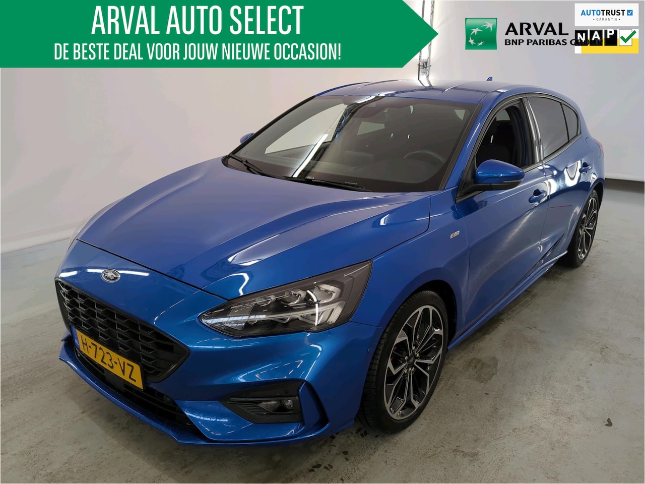 Ford Focus - 1.0 EcoBoost 125pk ST Line Business | Navi | Cruise | PDC | LED | Privacy glass | 1ste Eig - AutoWereld.nl