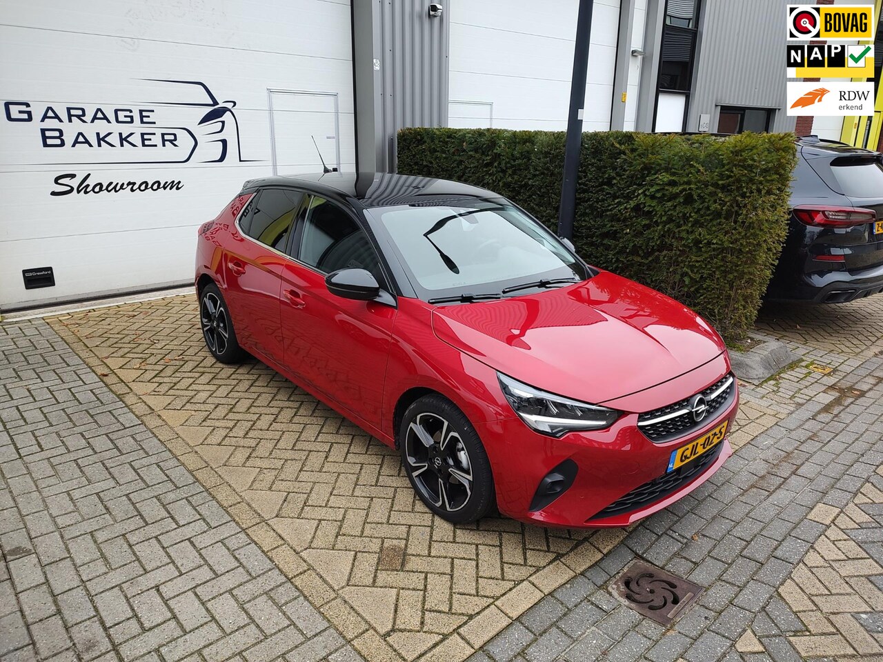 Opel Corsa - 1.2 Elegance Sport Panorama Led Navi-Carplay Bi-tone Stoelverw. Digi-Cockpit - AutoWereld.nl