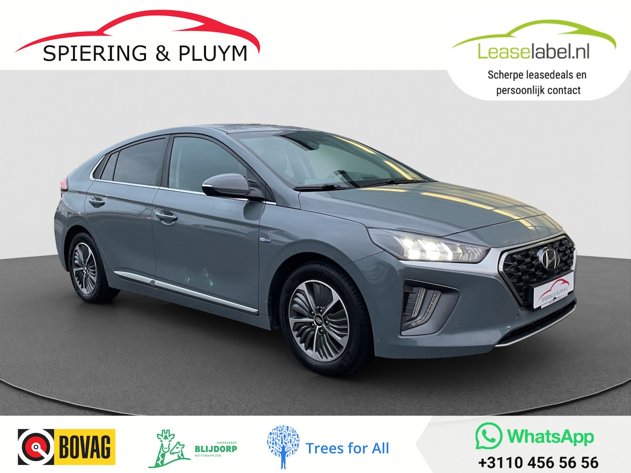 Hyundai IONIQ - 1.6 GDi PHEV Premium Sky | Pano | Leder | Stoel vent. - AutoWereld.nl