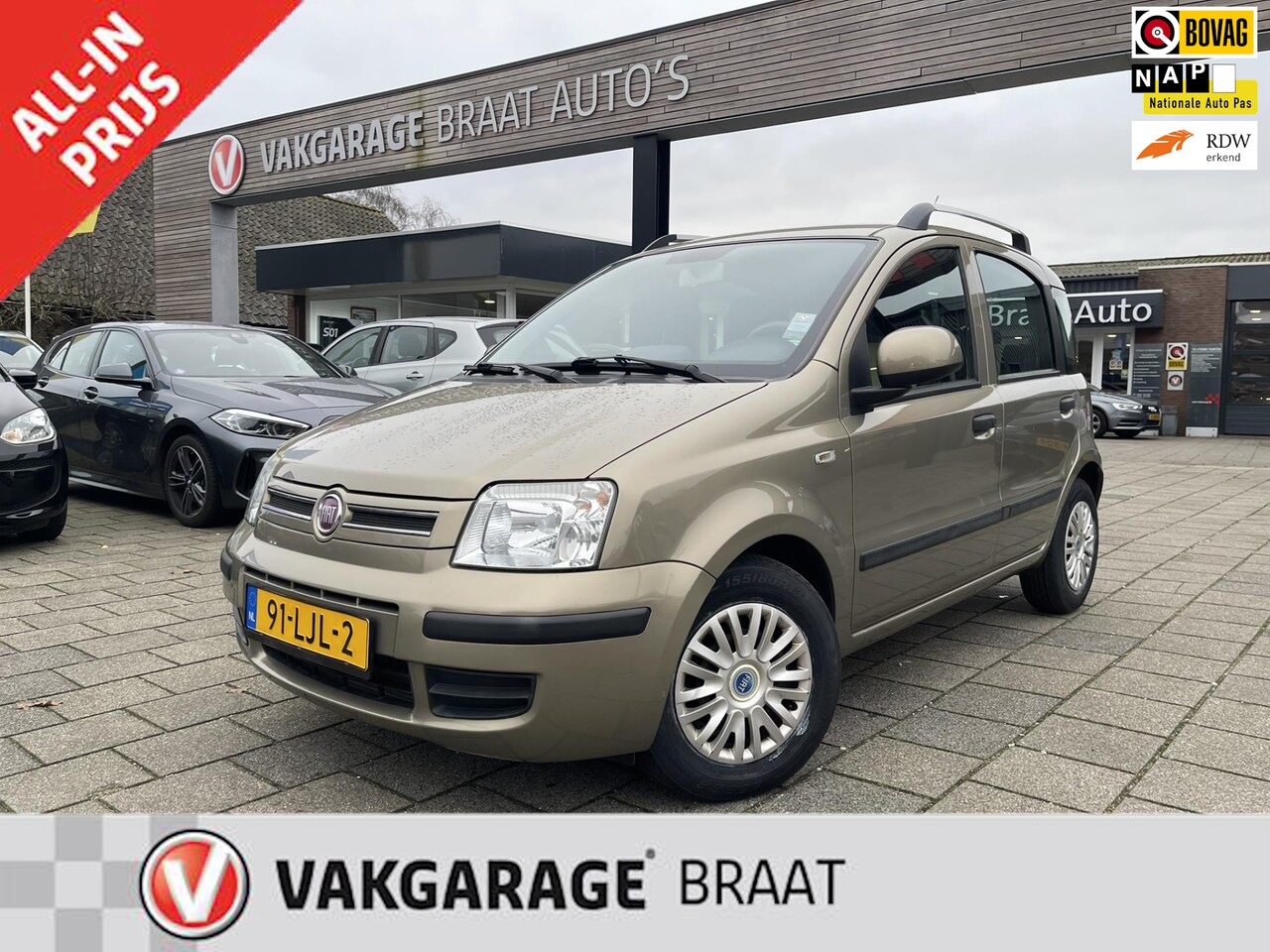 Fiat Panda - 1.2 l AIRCO l GRATIS HUISGARANTIE l RIJKLAAR! - AutoWereld.nl