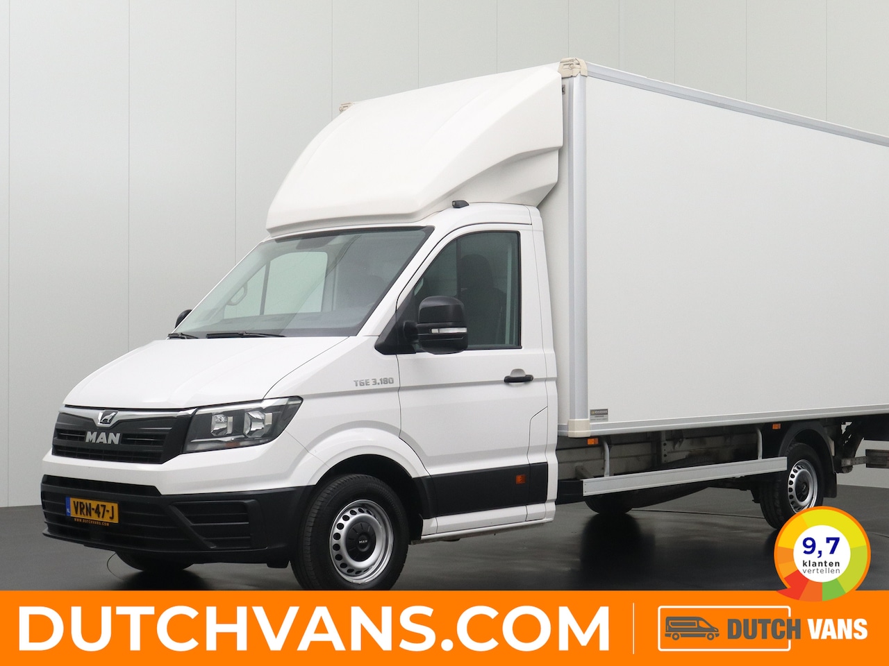 MAN TGE - 2.0TDI 177PK DSG Automaat Bakwagen + Laadklep | Nieuwprijs € 57500,-- Ex | Zeer Compleet ! - AutoWereld.nl