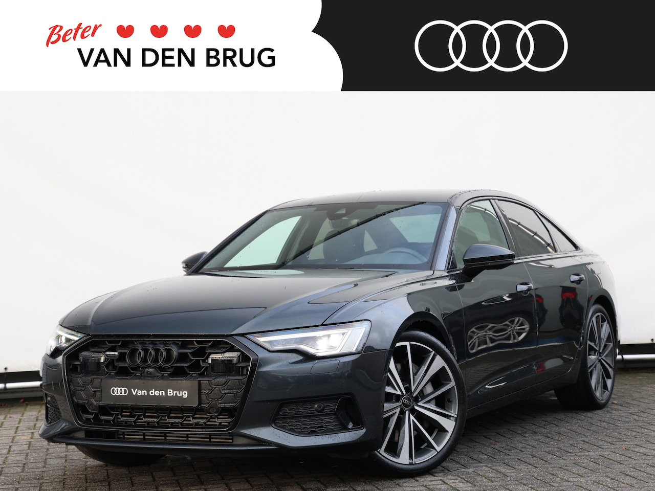 Audi A6 Limousine - 50 TFSI e quattro S edition 299pk | 360° camera | Adap. onderstel | 21" Velgen | Keyless | - AutoWereld.nl