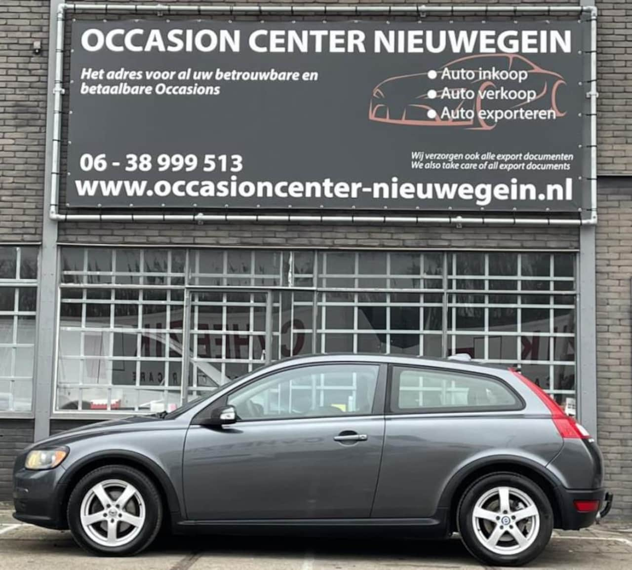 Volvo C30 - 1.6D 2008 Grijs Airco/Elektr Pakket/LMV/KM NAP! - AutoWereld.nl