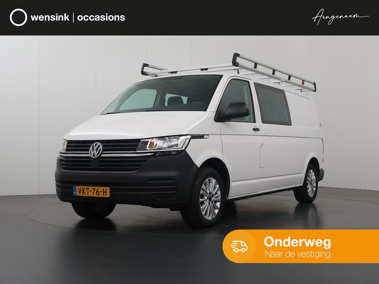 Volkswagen Transporter - 2.0 TDI | L2 H1 | Dubbele Cabine | Bluetooth | Stoelverwarming | Airco | Parkeersensoren | - AutoWereld.nl