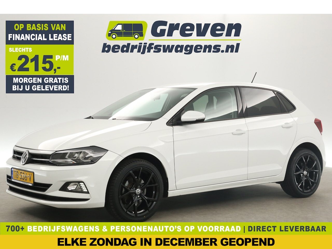 Volkswagen Polo - 1.6 TDI Airco Adaptive-Cruise Carplay Navigatie LED 17''LMV - AutoWereld.nl