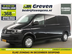 Volkswagen Transporter - 2.0 TDI L2H1 140PK | Dubbele Cabine 6 Persoons Airco Elektrpakket Trekhaak