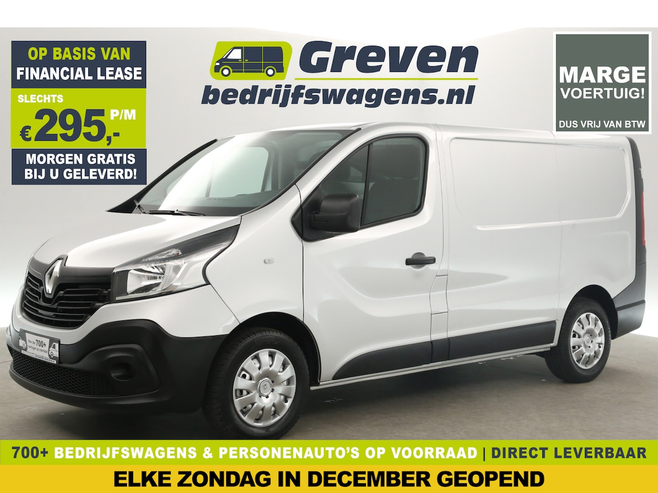 Renault Trafic - 1.6 dCi T27 L1H1 | Marge | Airco Cruise PDC Navigatie Elektrpakket - AutoWereld.nl