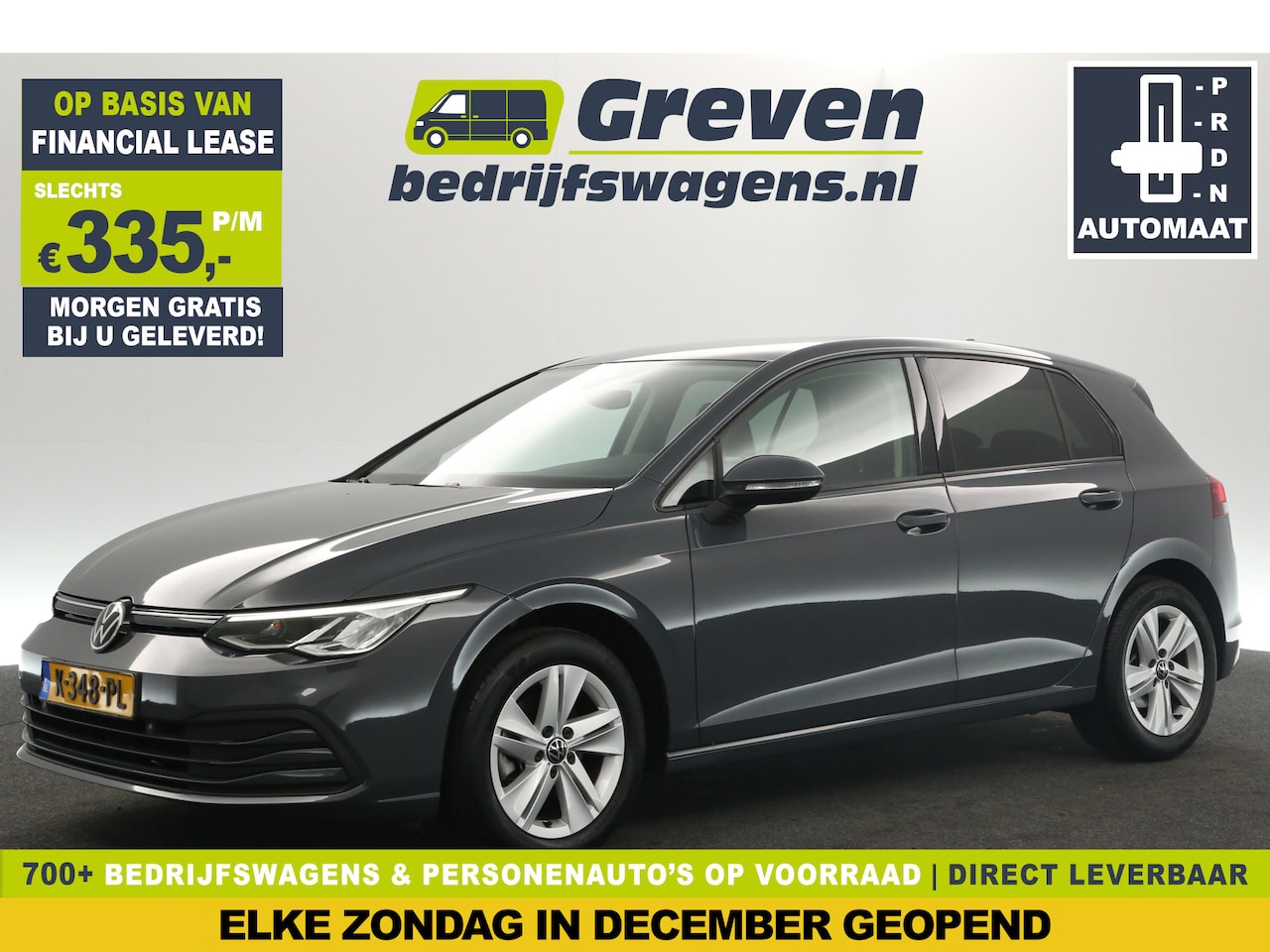 Volkswagen Golf - 1.0 eTSI Automaat Sfeerverl. Clima ACC Carplay LED Virtual 16"LMV PDC - AutoWereld.nl