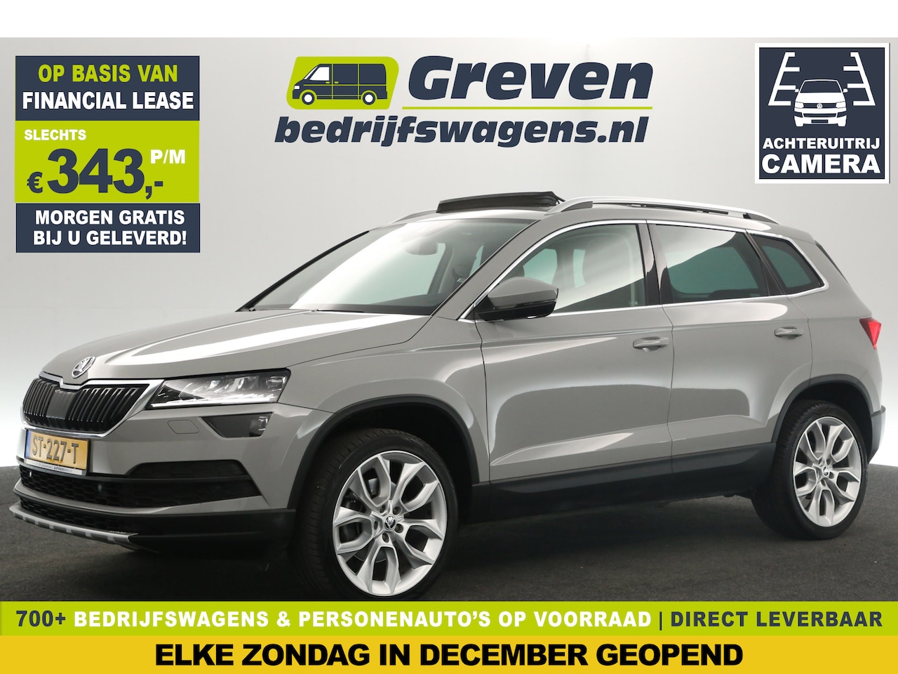 Skoda Karoq - 1.5 TSI 150PK Automaat Pano Canton-Audio Sfeer Carplay Airco Camera Cruise LED DSG Memory- - AutoWereld.nl