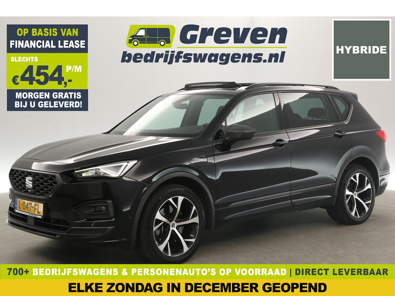 Seat Tarraco - 1.4 TSI FR e-Hybrid PHEV 260PK Automaat Pano 360Camera Clima Cruise Carplay LED Navi Memor - AutoWereld.nl