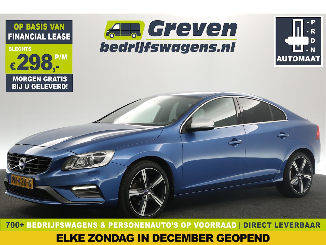 Volvo S60 - 1.5 T3 Nordic+ R-Design 153PK Automaat Clima Cruise Navi PDC LED 18''LMV - AutoWereld.nl