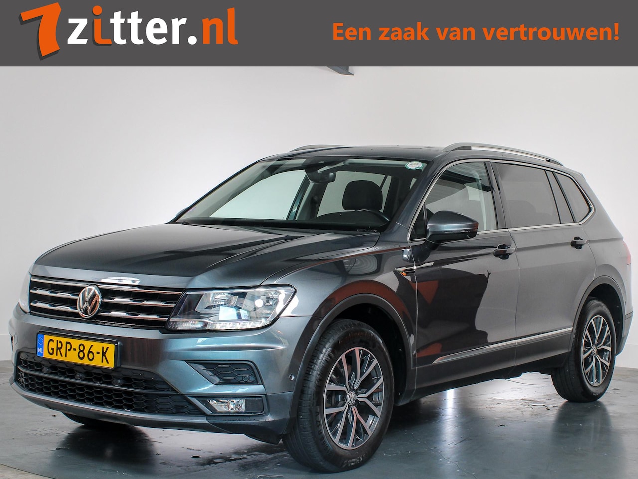 Volkswagen Tiguan Allspace - 1.5 TSI Comfortline Business 7-Persoons, Panoramadak, Lederen bekleding, Trekhaak - AutoWereld.nl