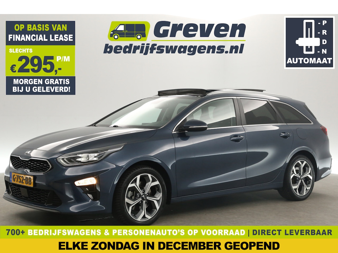 Kia Cee'd - Ceed 1.4 T-GDi 141PK Automaat Pano JBL-Audio Clima Cruise Camera Carplay LED Navi Memory-S - AutoWereld.nl