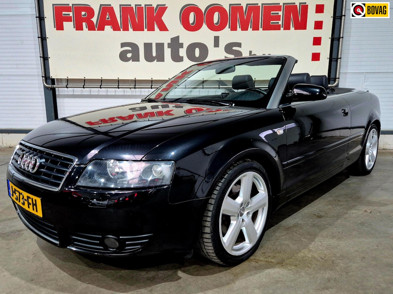 Audi A4 Cabriolet - 2.4 V6 170PK Pro Line Youngtimer!|Nette auto|OH historie|Xenon|Leder|Clima|Elek.kap|Stoelv - AutoWereld.nl