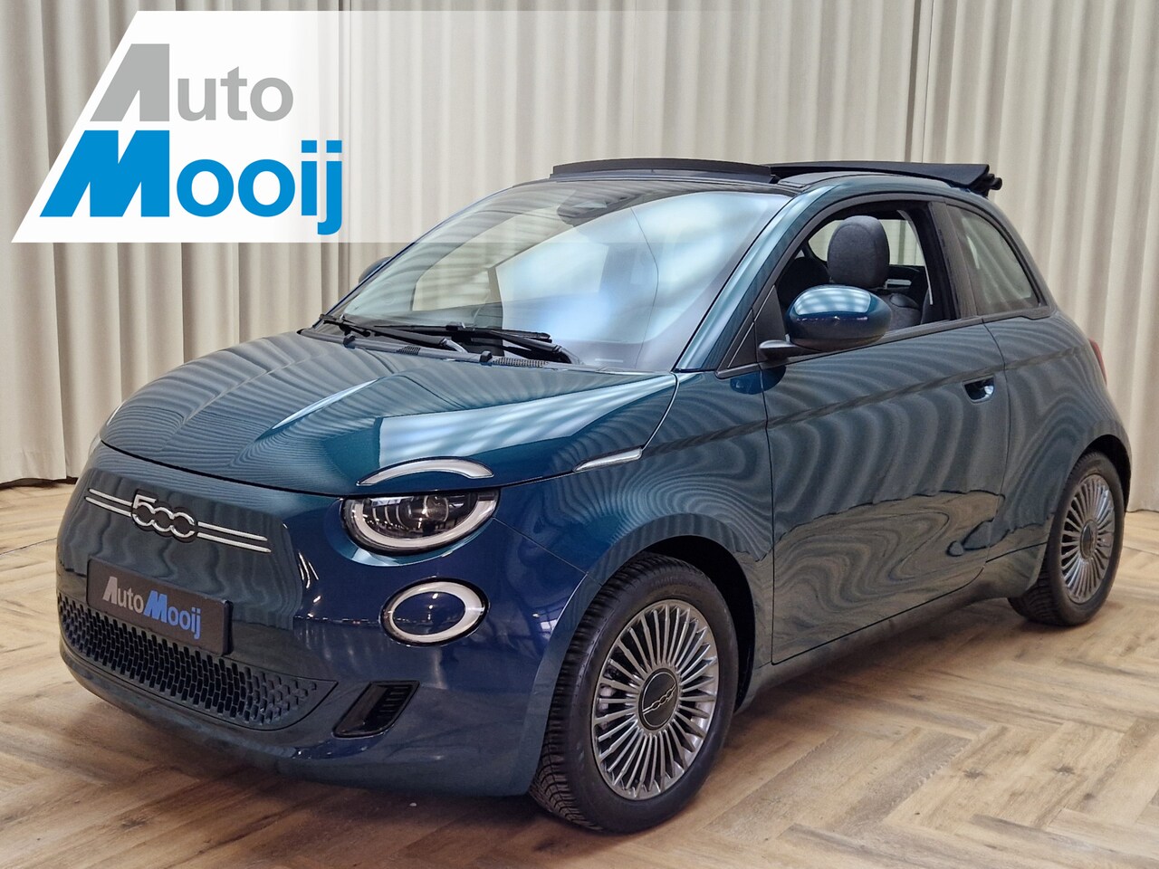 Fiat 500 C - 42 kWh Apple Carplay / Cruise Control / LED / Keyless Entry / PDC / ECC Clima / 16"LMV - AutoWereld.nl