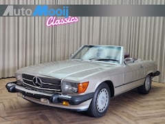 Mercedes-Benz SL-klasse Cabrio - 560 SL W107 Roadster *SLECHTS 63.000 KM* Inclusief Hardtop / Automaat / Leder