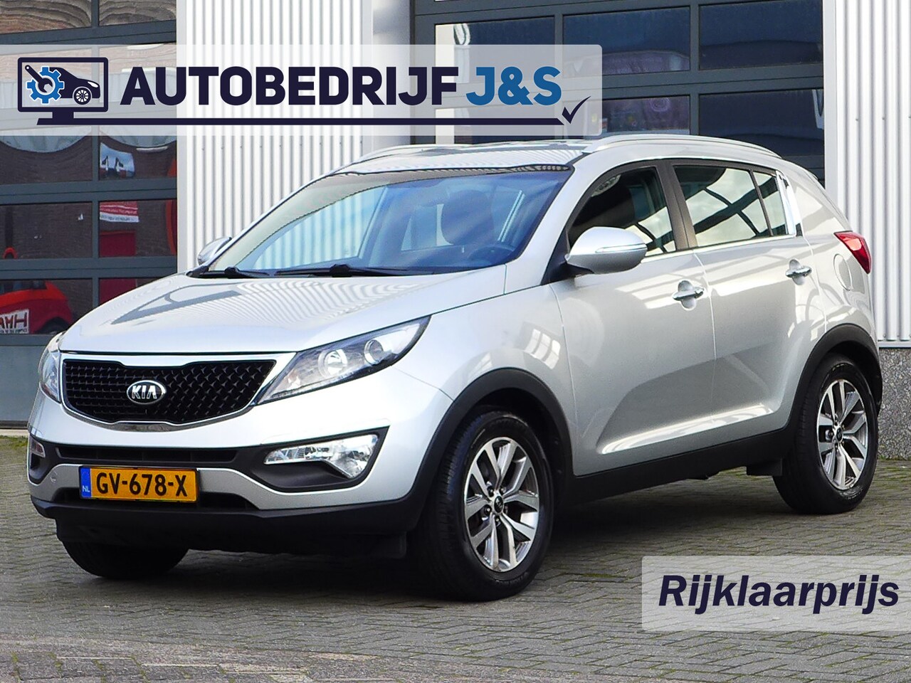 Kia Sportage - 1.6 GDI DynamicLine Eerste eigenaar Rijklaarprijs! | 12 Maanden Garantie | Onderhoudsbeurt - AutoWereld.nl