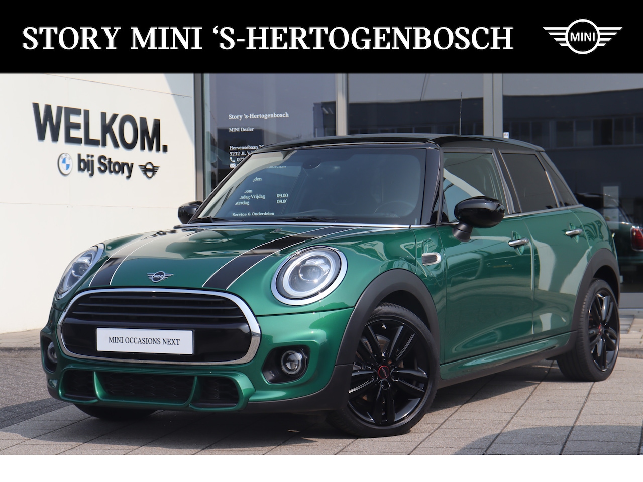 MINI John Cooper Works - Hatchback JCW Automaat / JCW Sportstoelen / LED / Head-Up / Comfort Access / Navigatie / C - AutoWereld.nl