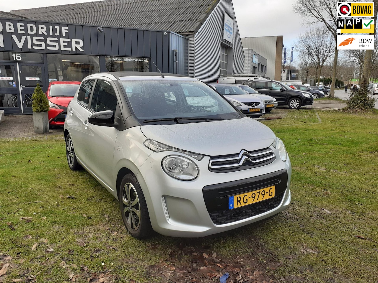 Citroën C1 - 1.2 PureTech Airscape Shine *open dak*camera*cruise* - AutoWereld.nl