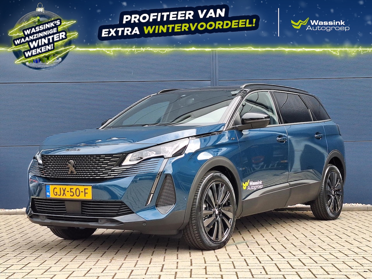 Peugeot 5008 - 1.2 Hybrid 136pk e-DSC6 GT | Nappa leer | Massage/verwarming | AGR + geheugen | Schuifdak - AutoWereld.nl