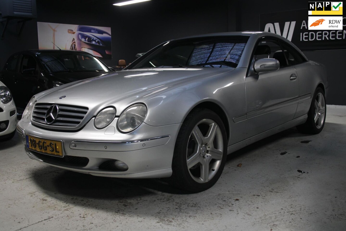 Mercedes-Benz CL-klasse - 500 /APK/NAVI/CLIMA/STOELVERW.-KOELING - AutoWereld.nl