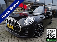 MINI Cabrio - 1.5 Cooper Chili / LEDER / NAVIGATIE / CAMERA / 18" LICHTMETALEN WIELEN