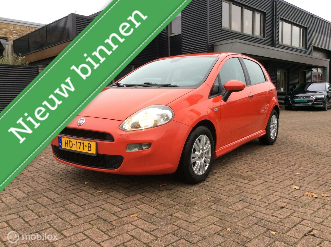 Fiat Punto Evo - 0.9 TwinAir Lounge lm vlg Airco cr contr nap boekjes - AutoWereld.nl