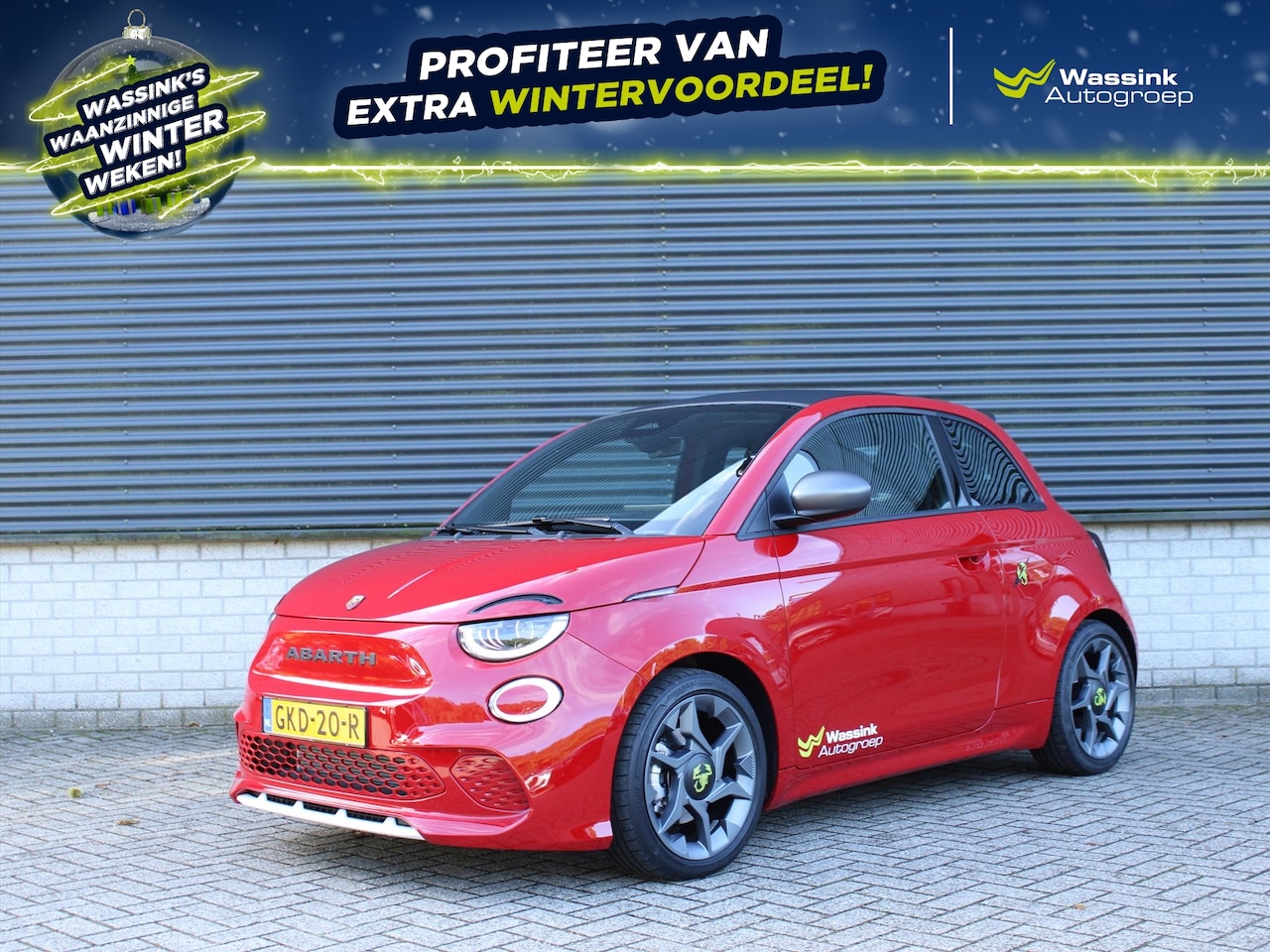 Abarth 500 - C 42 kWh 155pk Urban | Cabrio | Cruise Control | Apple Carplay / Android Auto | - AutoWereld.nl