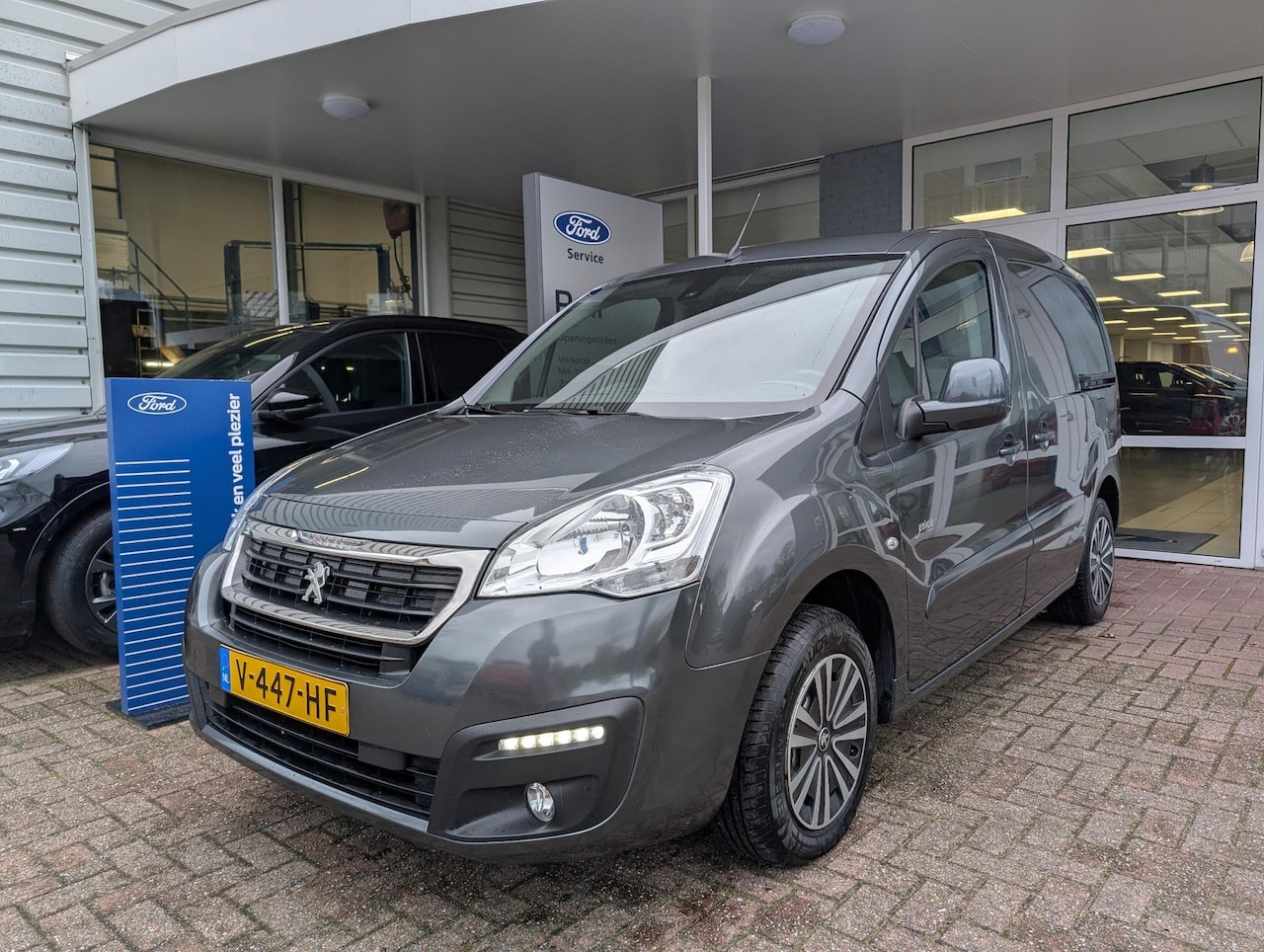 Peugeot Partner - 1.6 BlueHDi 120pk Airco Cruise Navi Dubbele Schuifdeur Dealeronderhouden - AutoWereld.nl