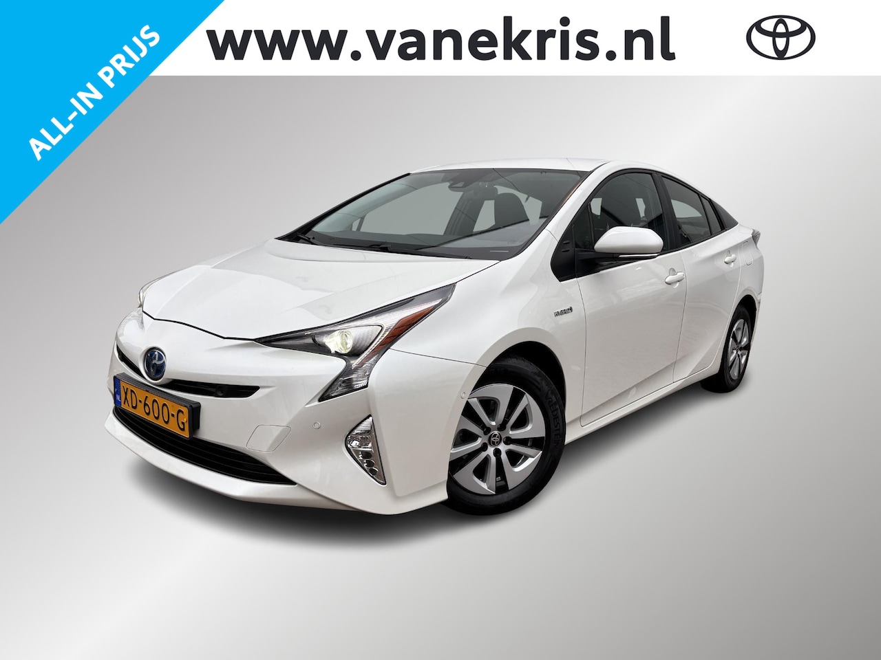 Toyota Prius - 1.8 Executive Navi,Parkeersensoren Voor+Achter,JBL,HUD,LED - AutoWereld.nl