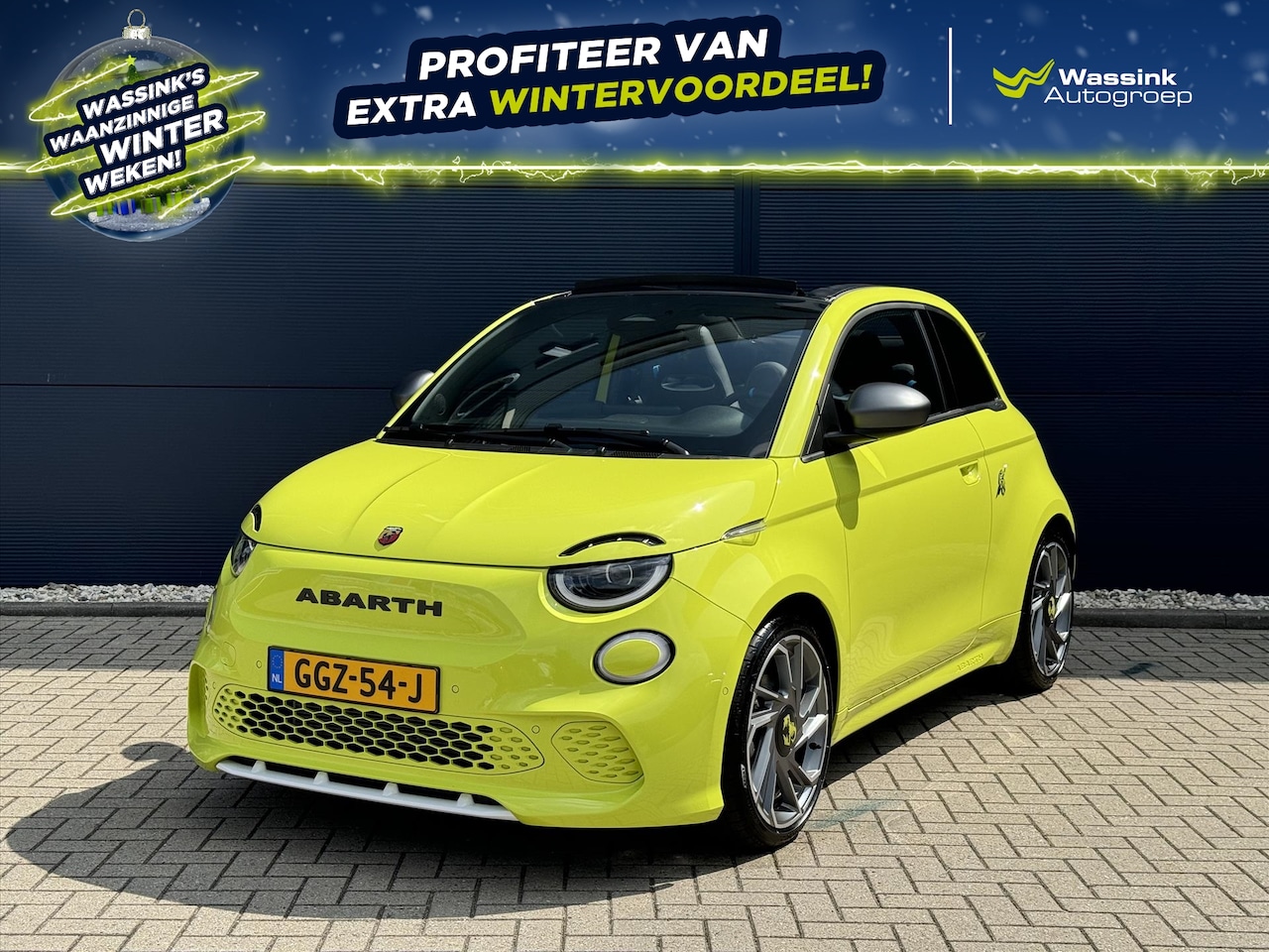 Abarth 500 - 500C 42 kWh 155pk Turismo I Volledig Scorpio uitgerust I Winterpack - AutoWereld.nl