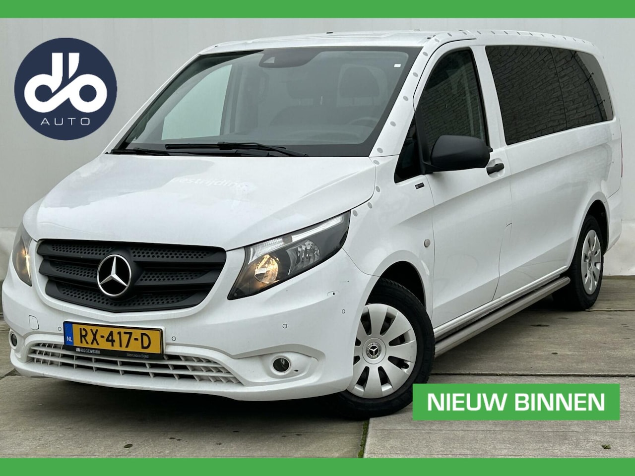 Mercedes-Benz Vito Tourer - 116 163pk AUTOMAAT Pro Lang 8 PERSOONS I VOL LEER I ORG. NL + NAP - AutoWereld.nl