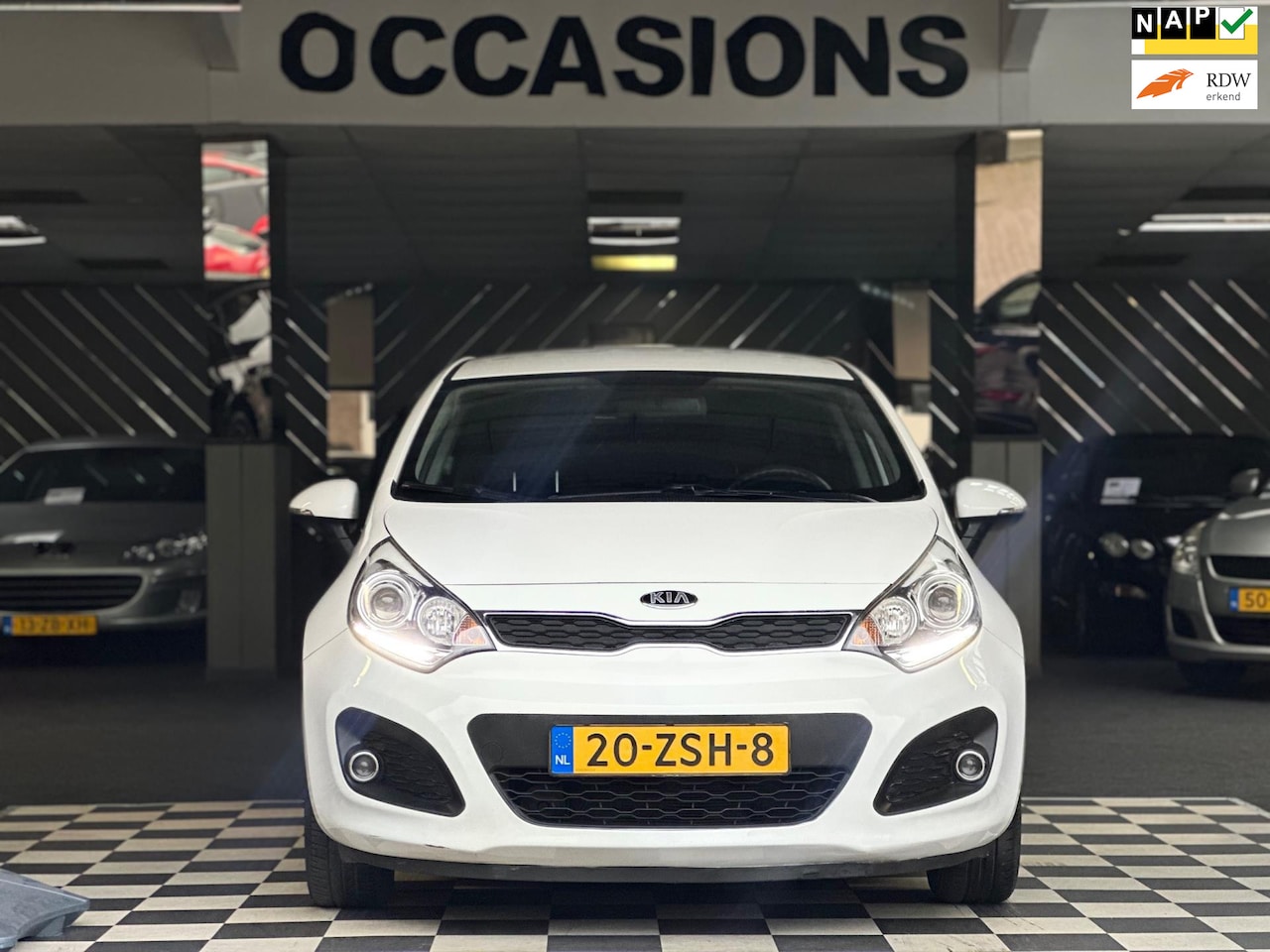 Kia Rio - 1.2 CVVT Plus Pack Airco Xenon LED - AutoWereld.nl