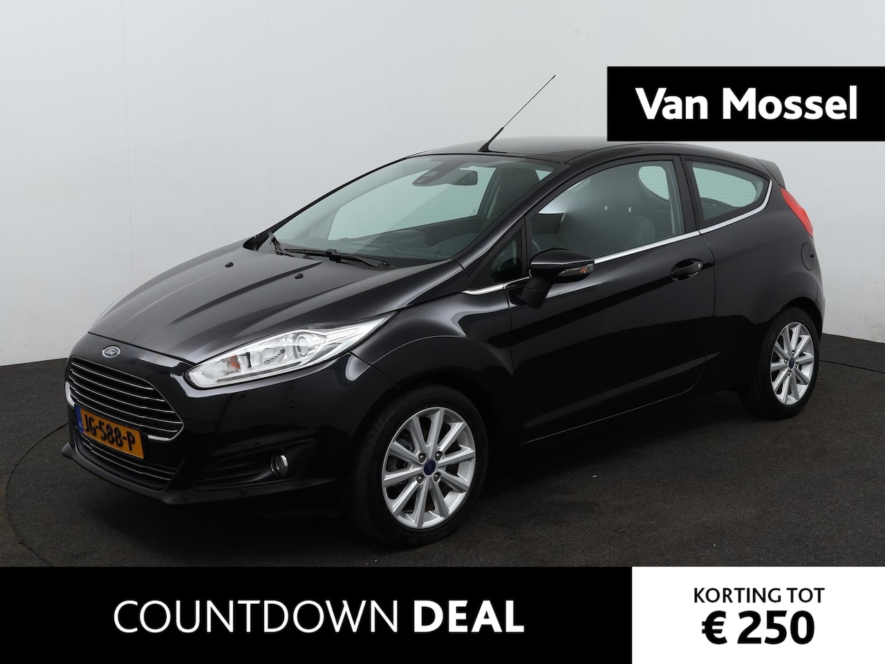 Ford Fiesta - 1.0 Titanium | PDC | NAVI | CRUISECONTROL | CLIMATE CONTROL | LMV | - AutoWereld.nl