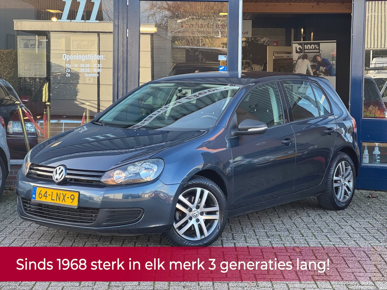 Volkswagen Golf - 1.2 TSI Trendline BlueMotion 105PK 5 deurs! NL AUTO NAP 1e eigenaar! Airco l LM velgen l E - AutoWereld.nl