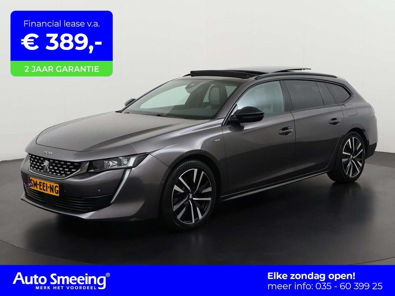 Peugeot 508 SW - 1.6 HYbrid GT Plug-in | Panoramadak | Night Vision | Blind Spot | Zondag Open! - AutoWereld.nl