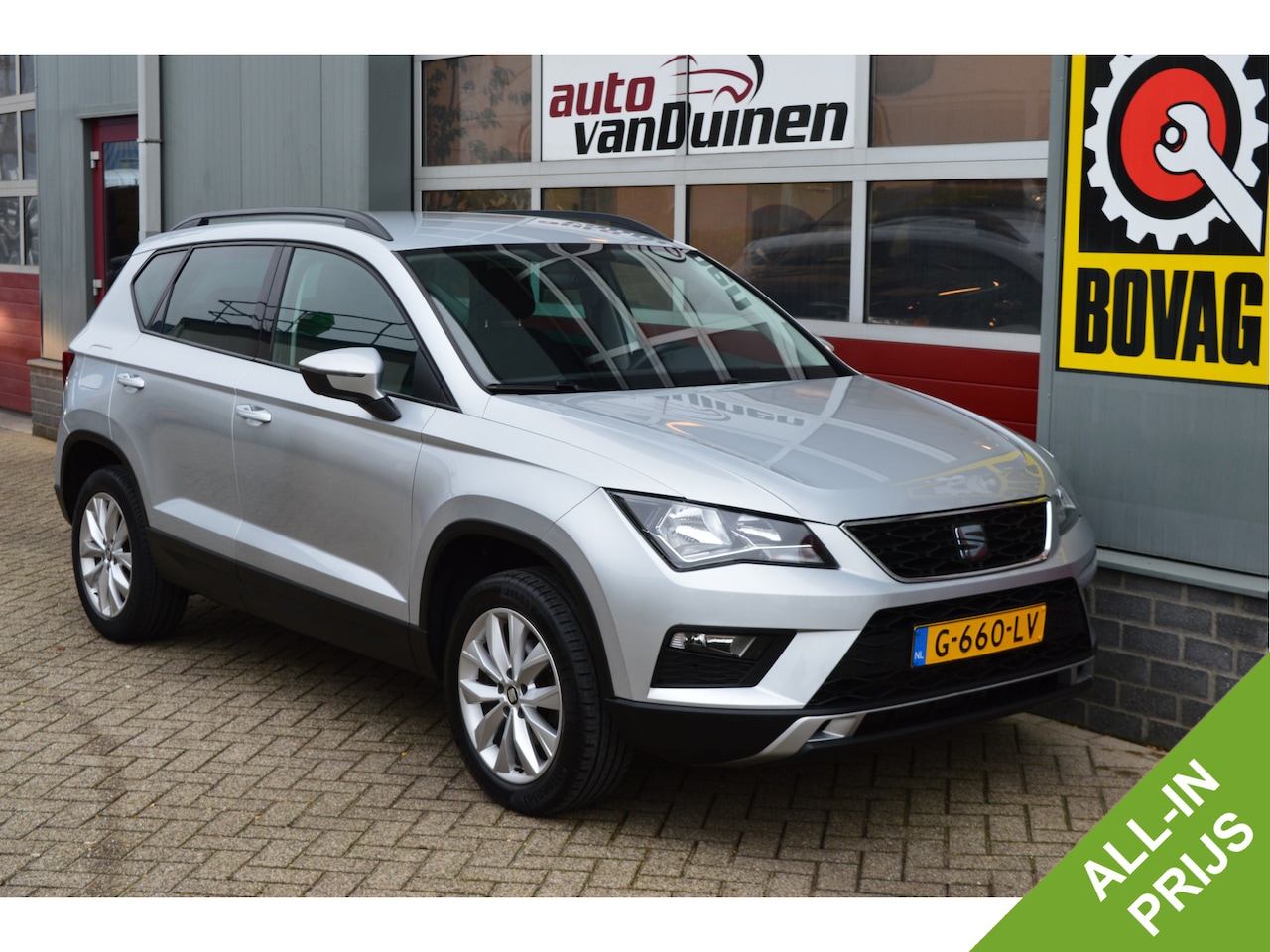 Seat Ateca - 1.5 TSI Style O.a: Navi, Clima, Cruise, PDC, Camera, Carplay, Etc. All-in prijs! - AutoWereld.nl