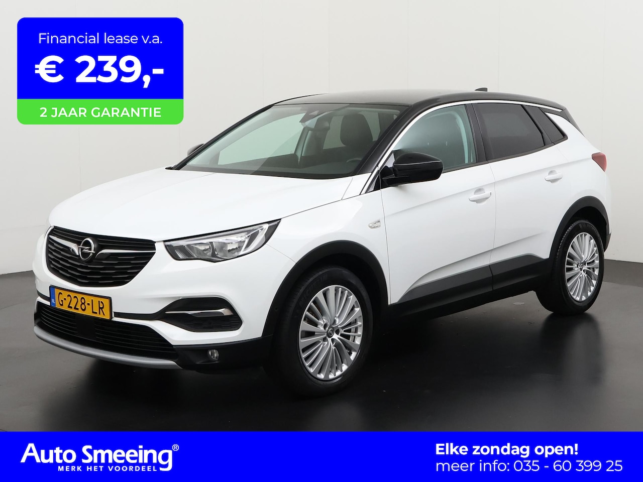 Opel Grandland X - 1.2 Turbo Innovation | Navigatie | Zondag Open! - AutoWereld.nl