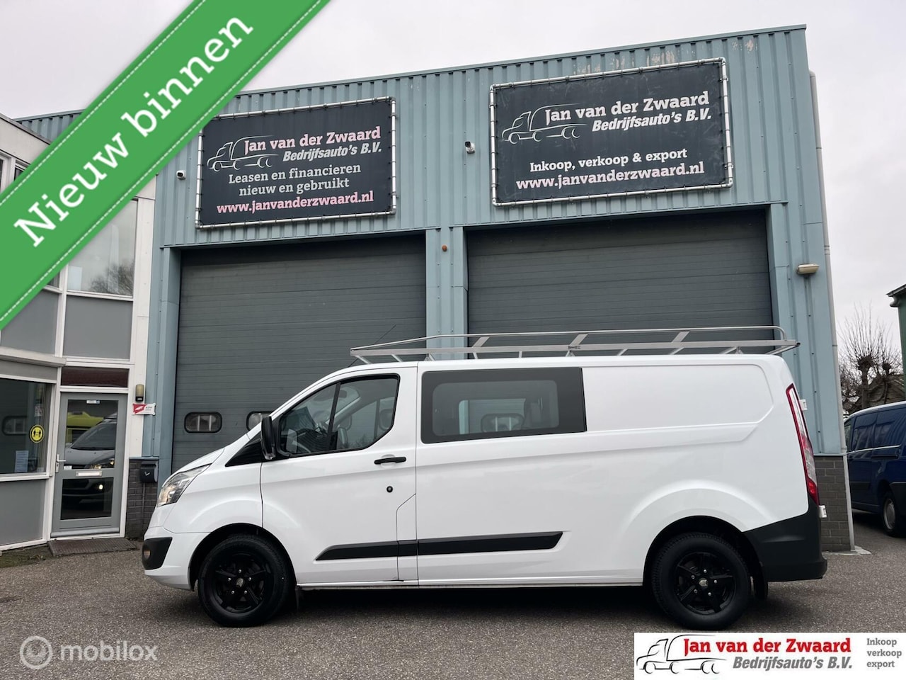 Ford Transit Custom - 290 2.2 TDCI Trend Dubbele cabine Airco - AutoWereld.nl