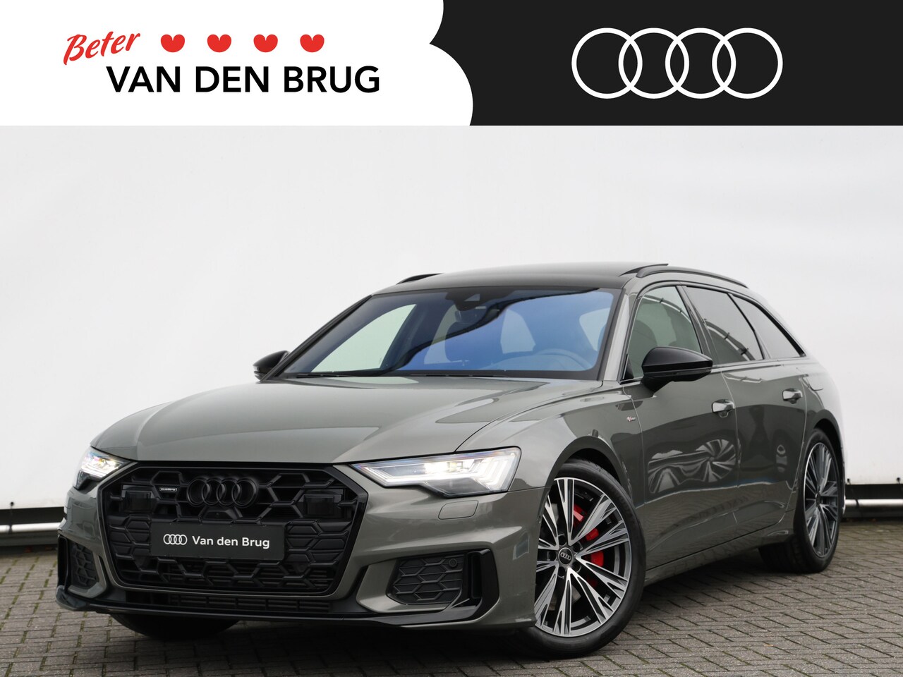 Audi A6 Avant - 55 TFSI e quattro S edition Competition 367pk | Pano | B&O | HUD | 360° camera | HD matrix - AutoWereld.nl