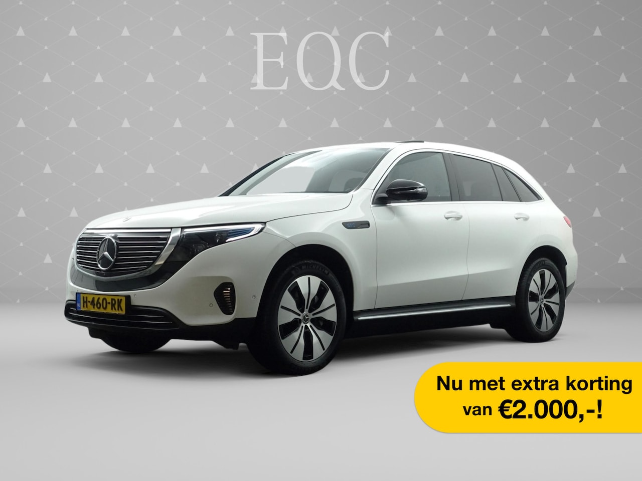 Mercedes-Benz EQC - 400 4MATIC Premium Plus 80 kWh -Schuifdak I Leer I Memory seats I Carplay I Headup I Burme - AutoWereld.nl