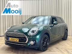 MINI Clubman - 1.5 Cooper *British Racing Green II* 1/2 Leder / Navigatie / Cruise Control / Keyless / LE