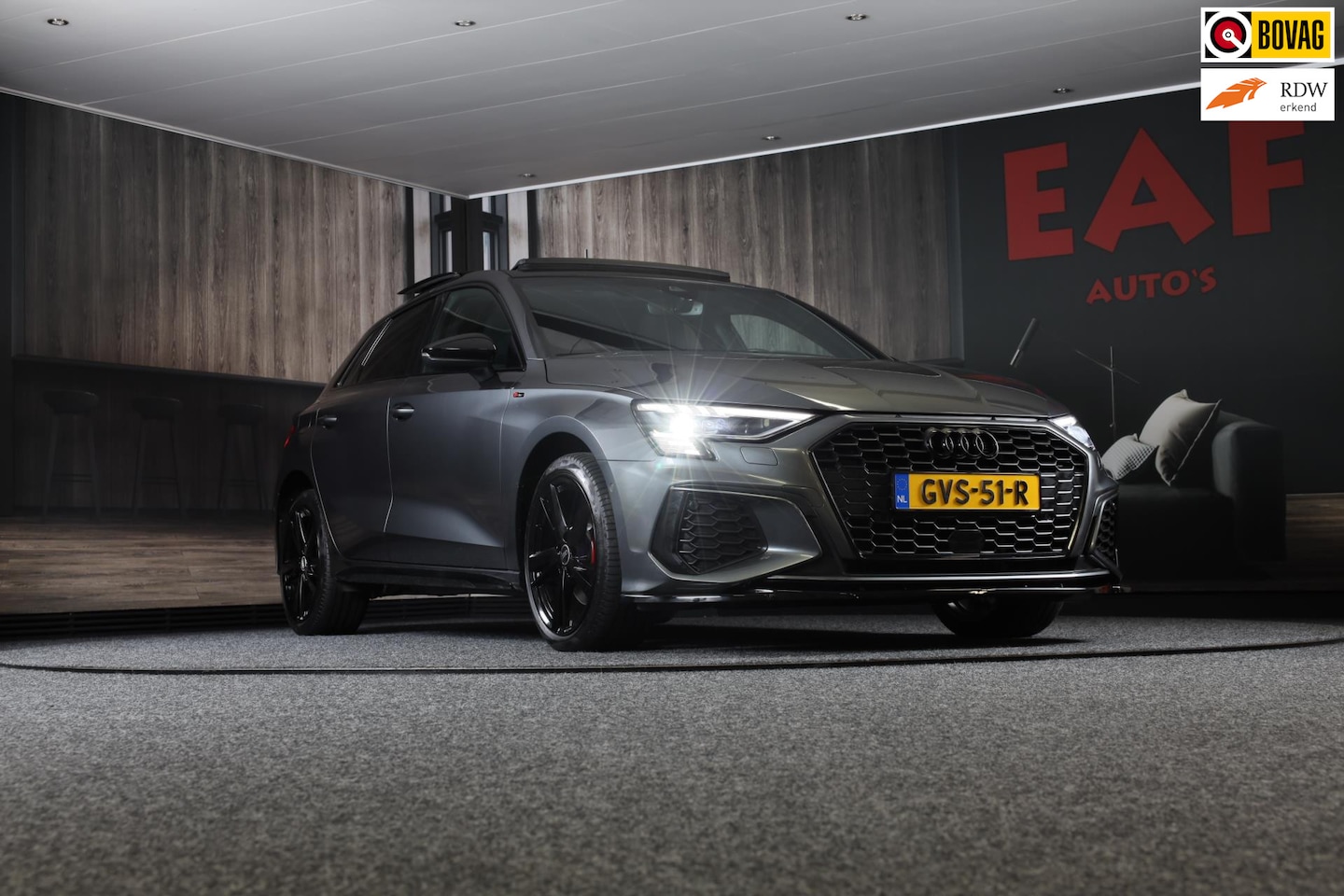 Audi A3 Sportback - 45 TFSI e S Line Edition Competition / Aut / B&O / Elek Stoelen / Navi / Acc / Lane Assist - AutoWereld.nl