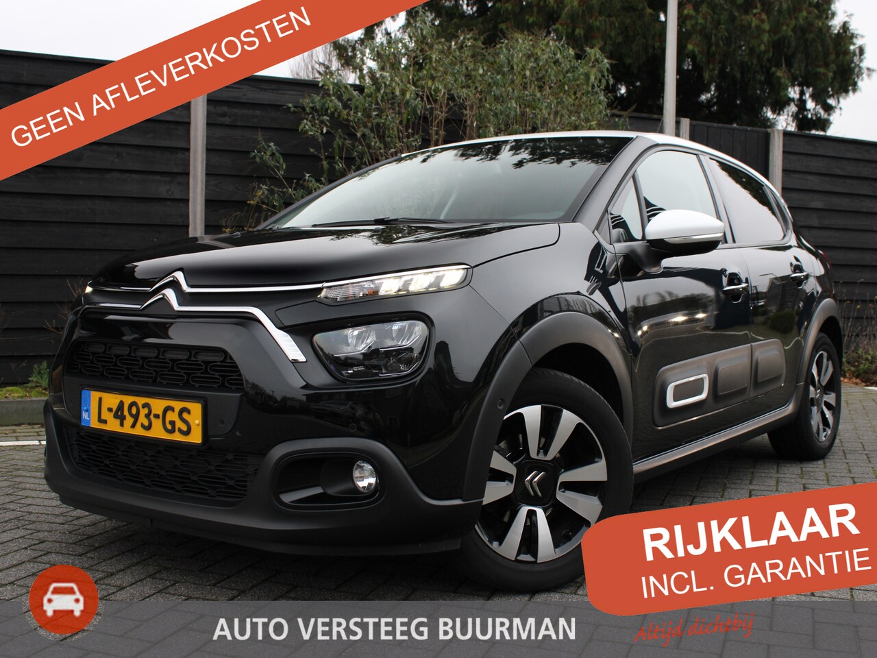 Citroën C3 - 1.2 PureTech 110PK Business Navigatie, Keyless Entry & Start, Achteruitrijcamera, Bluetoot - AutoWereld.nl