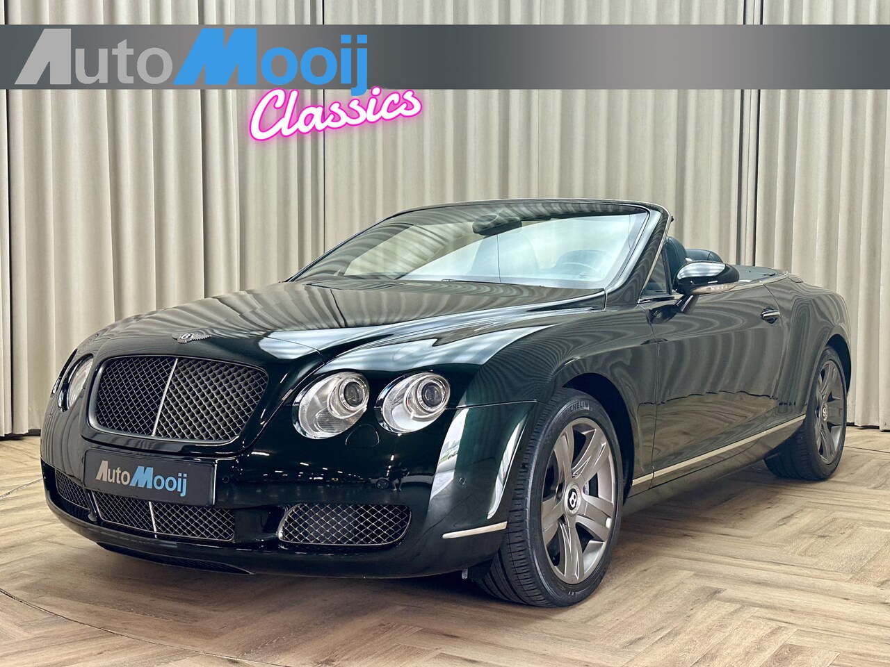 Bentley Continental GTC - Cabriolet / 6.0 W12 / 561 PK / Barnato Green - AutoWereld.nl