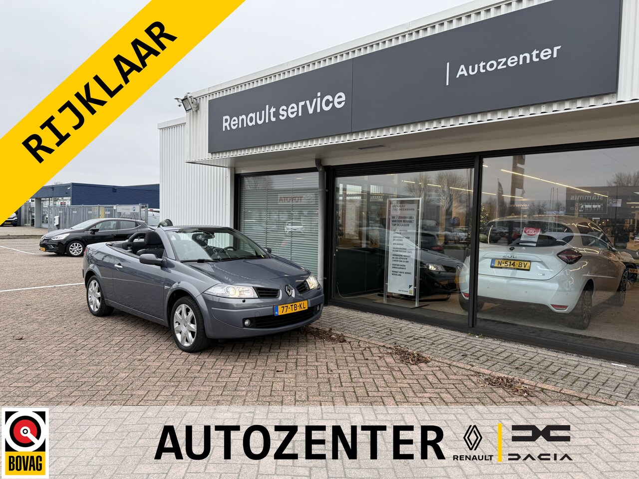 Renault Mégane coupé cabriolet - 2.0-16V Tech Line automaat | 1e eig | weinig km's | Xenon | tijdelijk gratis Top Afleverpa - AutoWereld.nl