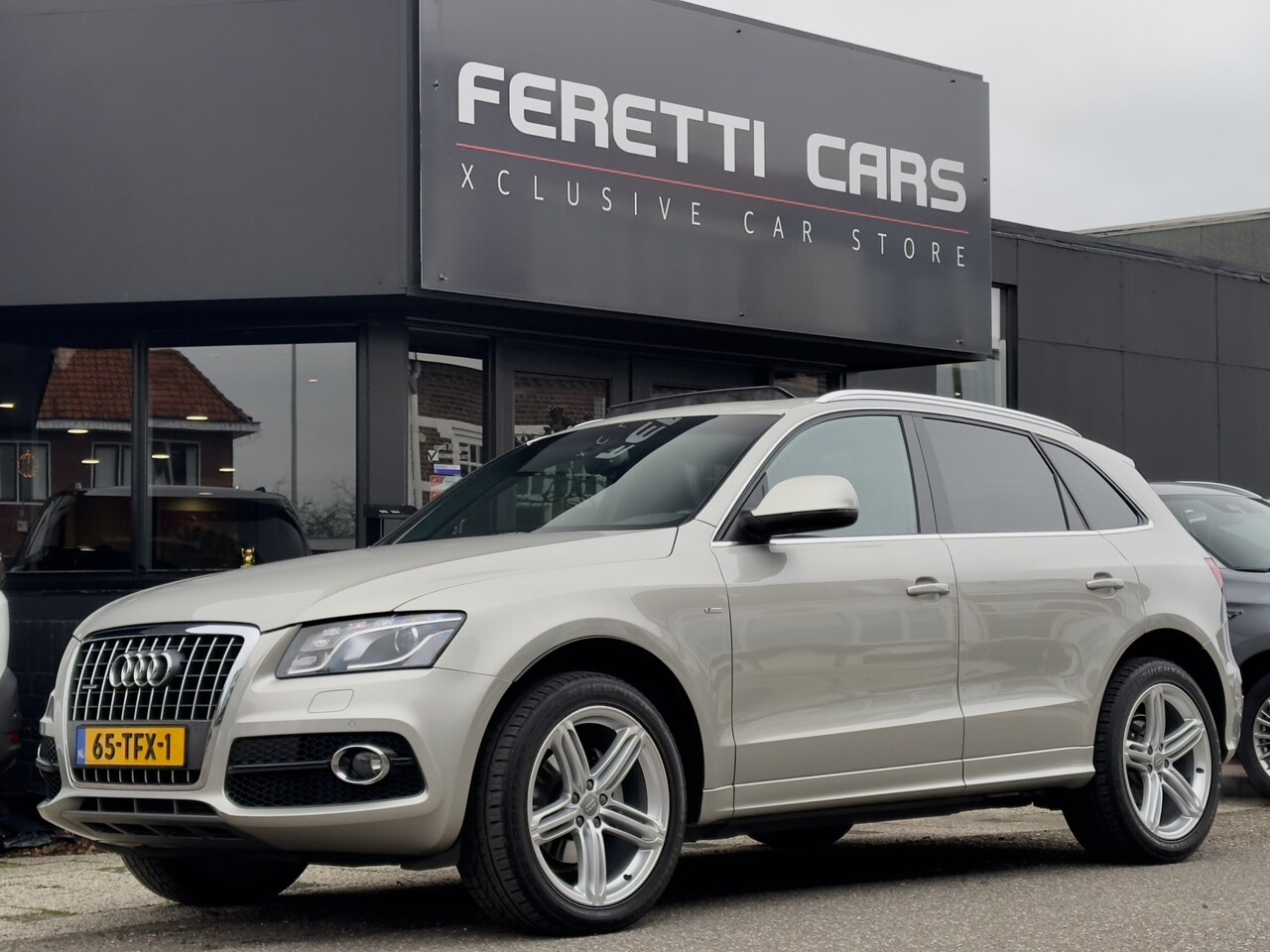 Audi Q5 - 2.0 TFSI AUT7 QUATTRO S-LINE 211PK PANODAK LEDER NAVI PARK-ASSIST LED LMV PDC - AutoWereld.nl