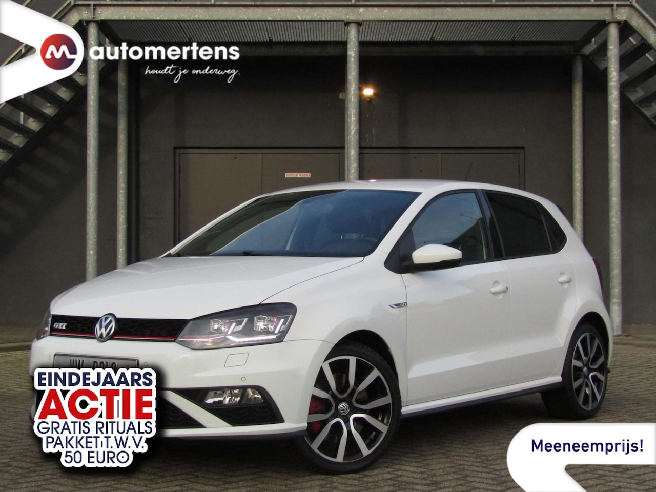 Volkswagen Polo - 1.8 TSI 192PK GTI | * CRUISE CONTROL * NAVIGATIE * BLUETOOTH * STOELVERWARMING * PARKEERSE - AutoWereld.nl