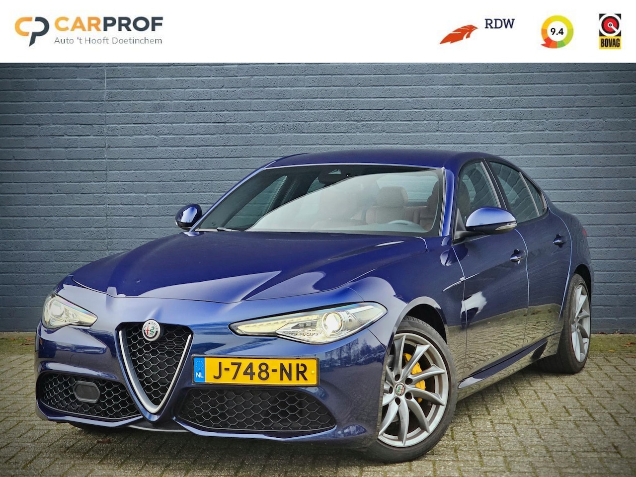 Alfa Romeo Giulia - 2.0T SUPER / VELOCE INT. EXT. / ZWARTE HEMEL / BTW AUTO - AutoWereld.nl